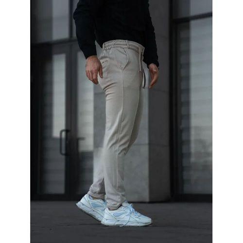 Erkek Diagonel Mikro Dokulu Cepli Pantolon - Gri