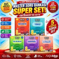 Okyanus Yayınları 8. Sınıf Master Serisi Soru Bankası Seti 5 Kitap