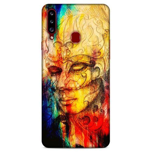 Lopard Samsung Galaxy A20s Uyumlu Kılıf Manipülasyon ☻ (34) Slim Armor Kılıf Desenli