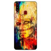 Lopard Samsung Galaxy A20s Uyumlu Kılıf Manipülasyon ☻ (34) Slim Armor Kılıf Desenli