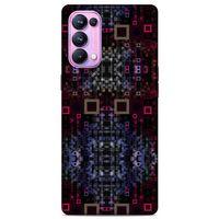 Lopard Oppo Reno 5 Pro 5G Uyumlu Kılıf PiXel (18) Telefon Kılıfları Siyah Kırmızı