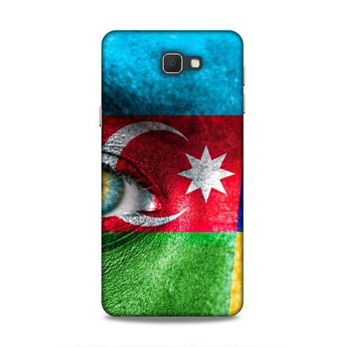 Samsung Galaxy J7 Prime Uyumlu Kılıf Azarbaijan (42) Rugged Armor Kılıf Göz Bayrak
