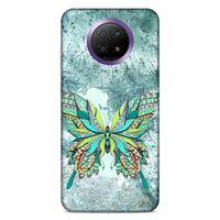 Lopard Xiaomi Redmi Note 9 5g Uyumlu Kılıf Tattoo's (22) Tam Koruma Kılıfı Kelebek Dövme