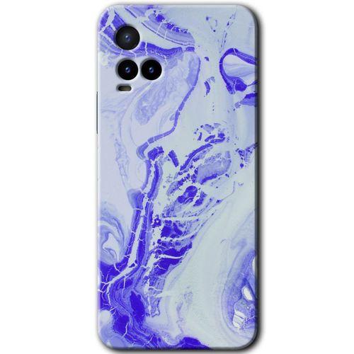 Vivo Y21 Kılıf HD Desen Baskılı Arka Kapak - Cranny Liquid Wall