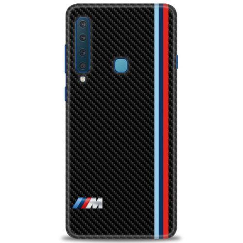 Samsung Galaxy A9 2018 Kılıf HD Baskılı Kılıf - BMW + Tam Ekran Koruyucu