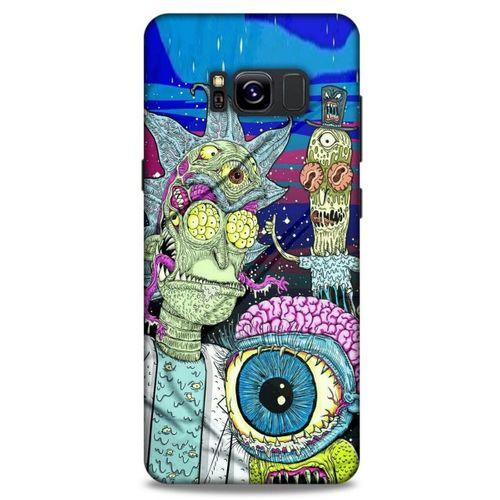 Samsung Galaxy S8 Uyumlu Kılıf Rick And Morty (28) Arka Kapak Dimensional