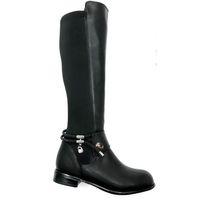 PUNTO 409032 Kadın Fermuarlı Riklalı Çizme