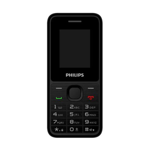 PHILIPS Xenium E2125, 32Mb, Siyah, 32Mb Ram, 1,77inc Ekran, 4G Çift Sim Desteği, FM Radyo, 1700mAh Pil, El Feneri, Türkiye KVK Garantili