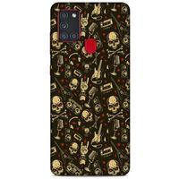 Retro (8) Desen Baskılı Kılıf Renkli Samsung Galaxy A21s Kılıf