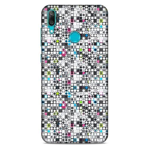 Geometrix 08 Huawei Y7 Prime 2019 Kılıf Silikon Kapak
