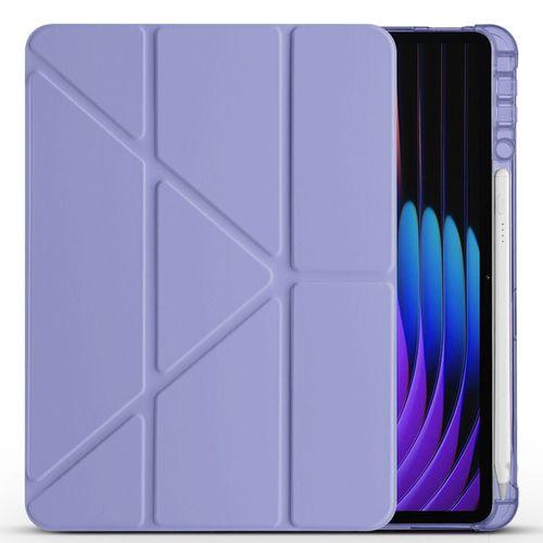 Xiaomi Pad 7 Kılıf Zore Tri Folding Kalem Bölmeli Standlı Kılıf