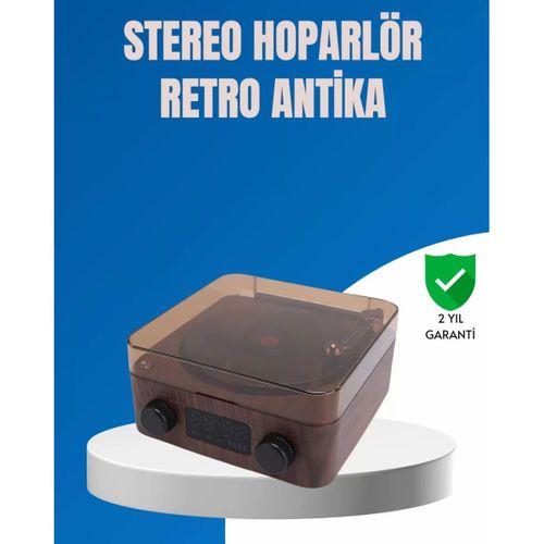 Stereo Bluetooth Hoparlör – Gece Lambalı Ve Saat Göstergeli