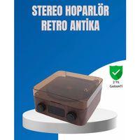 Stereo Bluetooth Hoparlör – Gece Lambalı Ve Saat Göstergeli