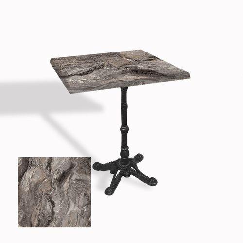 Dockers Çipa 1002 Döküm Ayak Kare Masa 60X60 cm - (Werzalit, Wermodin ve Allzalit Tabla) - Sydney