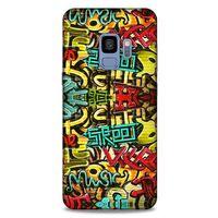 Graffitix (26) Desenli Silikon Kapak Samsung Galaxy S9 Kılıf