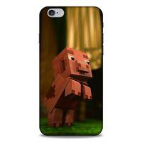 Lopard Apple Iphone 6 Plus Uyumlu Kılıf PiXel (12) Koruyucu Silikon Köpek