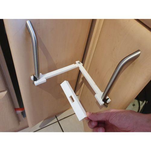 Tencere Rafı Çocuk Kilidi (Bu ürün Sadece Plastik parçadır - Almadan Önce Soru Sorabilirsiniz)