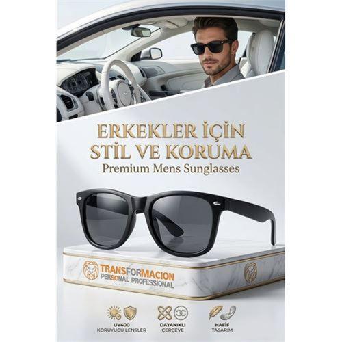TransForMacion Erkek Güneş Gözlüğü - Şık ve Ergonomik UV Korumalı Gözlük 721799