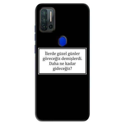 Reeder P13 Blue Max Pro Kılıf HD Yazı Baskılı Silikon Arka Kapak - Yazı 7