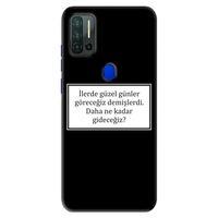 Reeder P13 Blue Max Pro Kılıf HD Yazı Baskılı Silikon Arka Kapak - Yazı 7