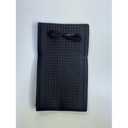 Direksiyon Simidi Kaplaması, 38 cm/15 inç Deri Direksiyon Simidi Kılıfı İğne ve İplikle El Yapımı