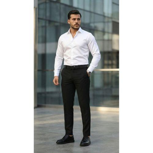 Erkek Saten Klasik Gömlek