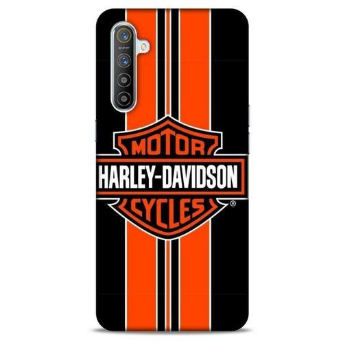 Realme XT Uyumlu Kılıf Motorsiklet (36) Glitter Kılıf Harley Davidson