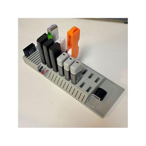 3D baskı geniş USB bellekler için çift taraflı USB SD ve MicroSD tutucu (Bu ürün Sadece Plastik parçadır - Almadan Önce Soru Sorabilirsiniz)