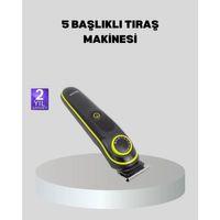 Erkek Bakım Seti – Kablosuz Şarjlı Tıraş Makinesi, Su Geçirmez Ve Sessiz Motorlu