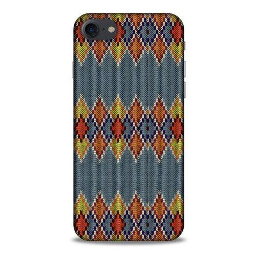 Kazak (38) Desenli Silikon Kapak Apple Iphone 8 Kılıf