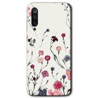 Potkal Hediye Fabrikası Xiaomi Mi 9 Kılıf HD Desen Baskılı Arka Kapak - Mat Çiçek