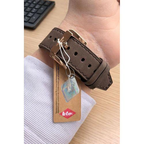 Lee Cooper Deri Kordon İç Fonksiyonları Aktif 5 Atm Suya Dayanıklı Erkek Kol Saati ELC.08331.492