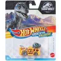 Hot Wheels RacerVerse Jurassic World Velociraptor Blue HRT35