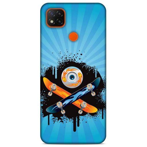 Lopard Xiaomi Redmi 9C Uyumlu Kılıf Tattoo's (13) Silikon Kap Snowboard