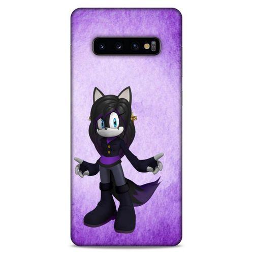 Lopard Samsung Galaxy S10 Plus Uyumlu Kılıf GameX (18) Telefon Kılıfları Siyah Mor