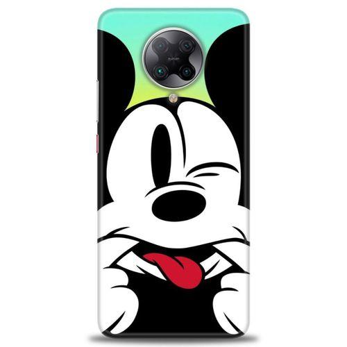 Xiaomi Poco F2 Pro Kılıf HD Baskılı Kılıf - Disneyy + Tam Ekran Koruyucu