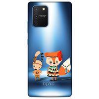 Samsung Galaxy S10 Lite Kılıf FunnyMaX (1) Kılıfı Mavi Beyaz