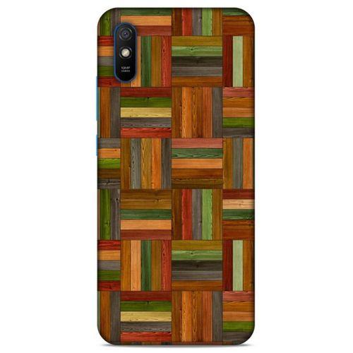 Lopard Xiaomi Redmi 9A Uyumlu Kılıf Wood'X (21) Koruyucu Kapak Baskılı