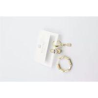 3'lü Xuping Küpe - Altın