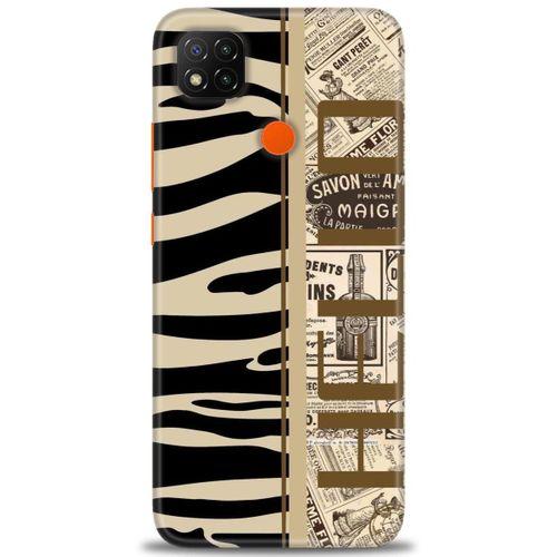 Xiaomi Redmi 9C Kılıf HD Baskılı Kılıf - Hello + Tam Ekran Koruyucu