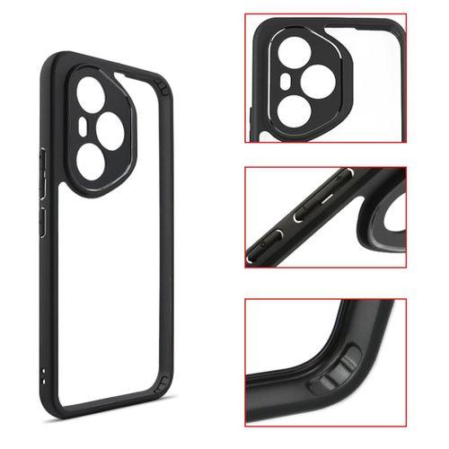 Honor 400 Pro Kılıf Kamera Korumalı Şeffaf Arka Yüzey Zore New Roll Kapak