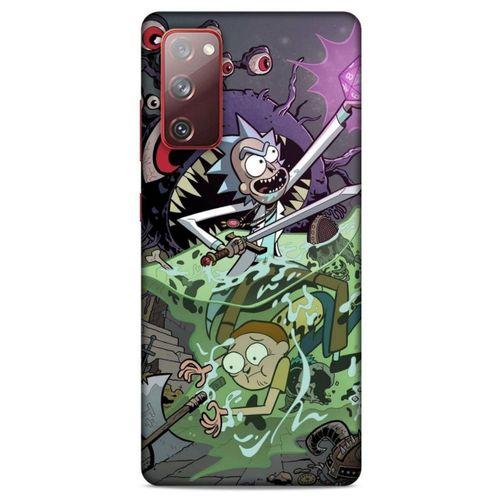 Samsung Galaxy S20 Fe Uyumlu Kılıf Rick And Morty (25) Antişok Kapak Tricia Lange
