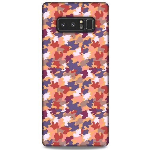 Kamuflaj 45 Samsung Galaxy Note 8 Kılıf Silikon Kapak