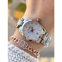 Tom Jones Çelik Kordon Kararma Renk Atma Yapmaz 3 Atm Suya Dayanıklı Kadın Kol Saati BTJ.YN10059.5