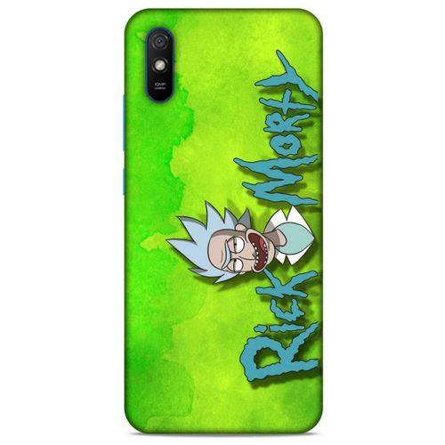 Xiaomi Redmi 9A Uyumlu Kılıf Rick And Morty (12) Koruyucu Silikon Space Cruiser / Car
