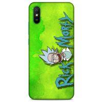 Xiaomi Redmi 9A Uyumlu Kılıf Rick And Morty (12) Koruyucu Silikon Space Cruiser / Car