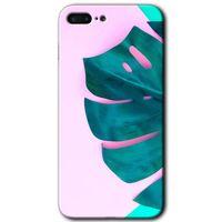 iPhone 7 Plus Kılıf HD Desen Baskılı Arka Kapak - 3D Yaprak