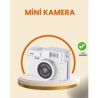 Kompakt Mini Kamera Retro Tasarım 128gb Hafıza 1080p Video