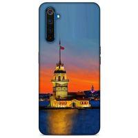 Oppo Realme 6 Kılıf Dünya Mimarisi (9) Kılıf Kız Kulesi
