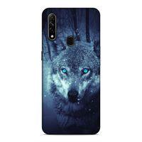 Oppo A31 Kılıf Buyuk Kurt Arka Kapak Silikon Koruma Full Koruyucu